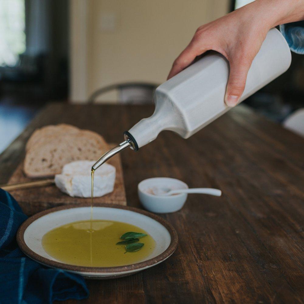 elixir porcelain olive oil dispenser